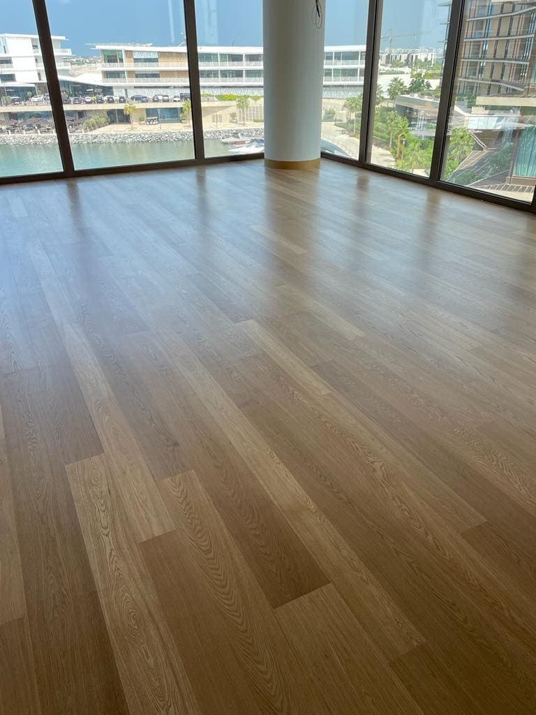 Professional parquet cleaning