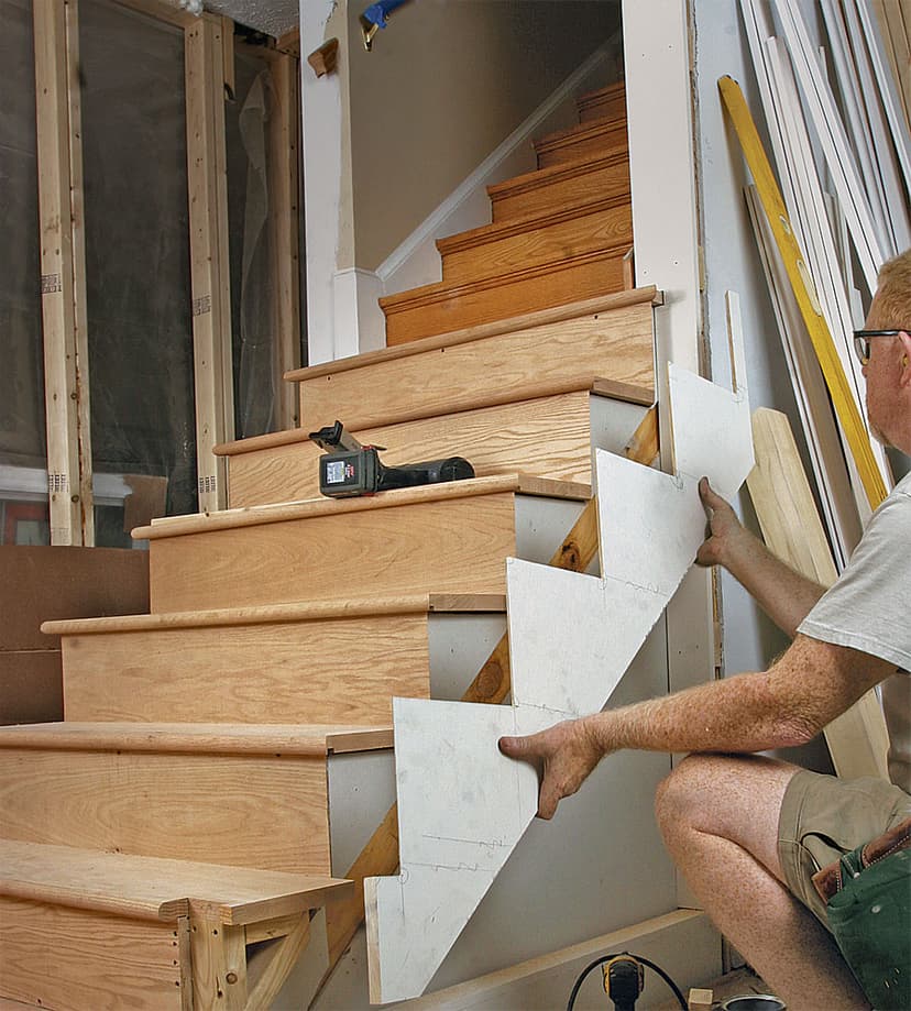 Modern spiral staircase